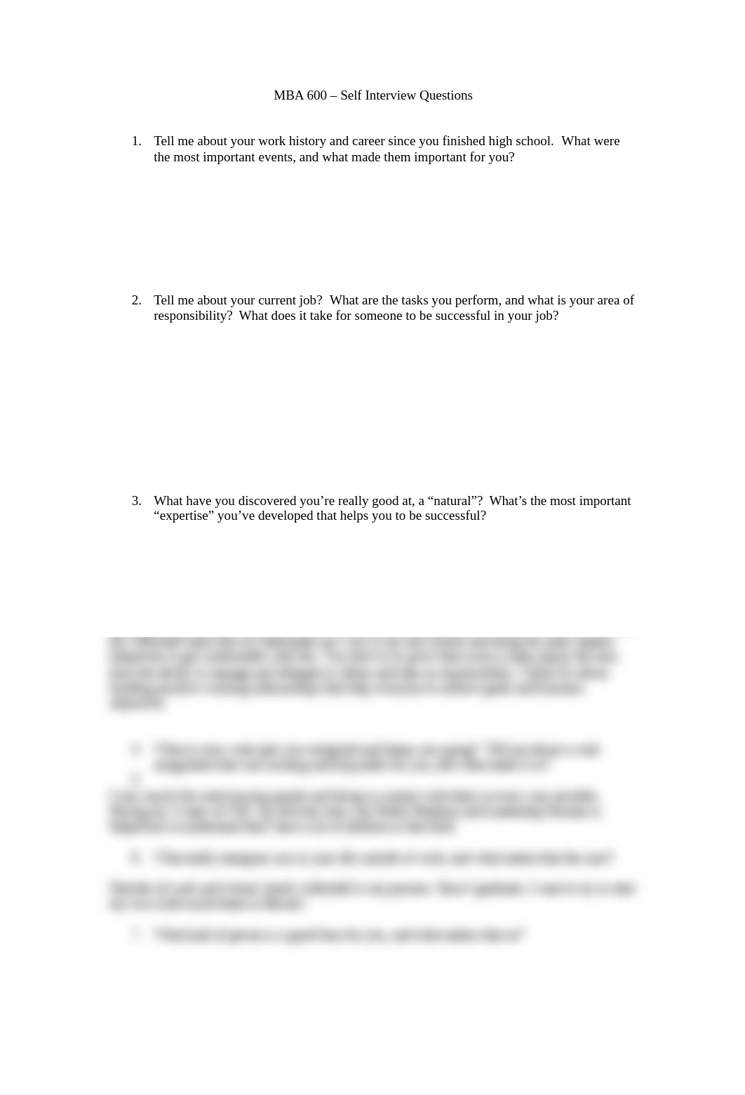 MBA 600 Self Interview Questions 200713.doc_dqzsiqmyg1z_page1