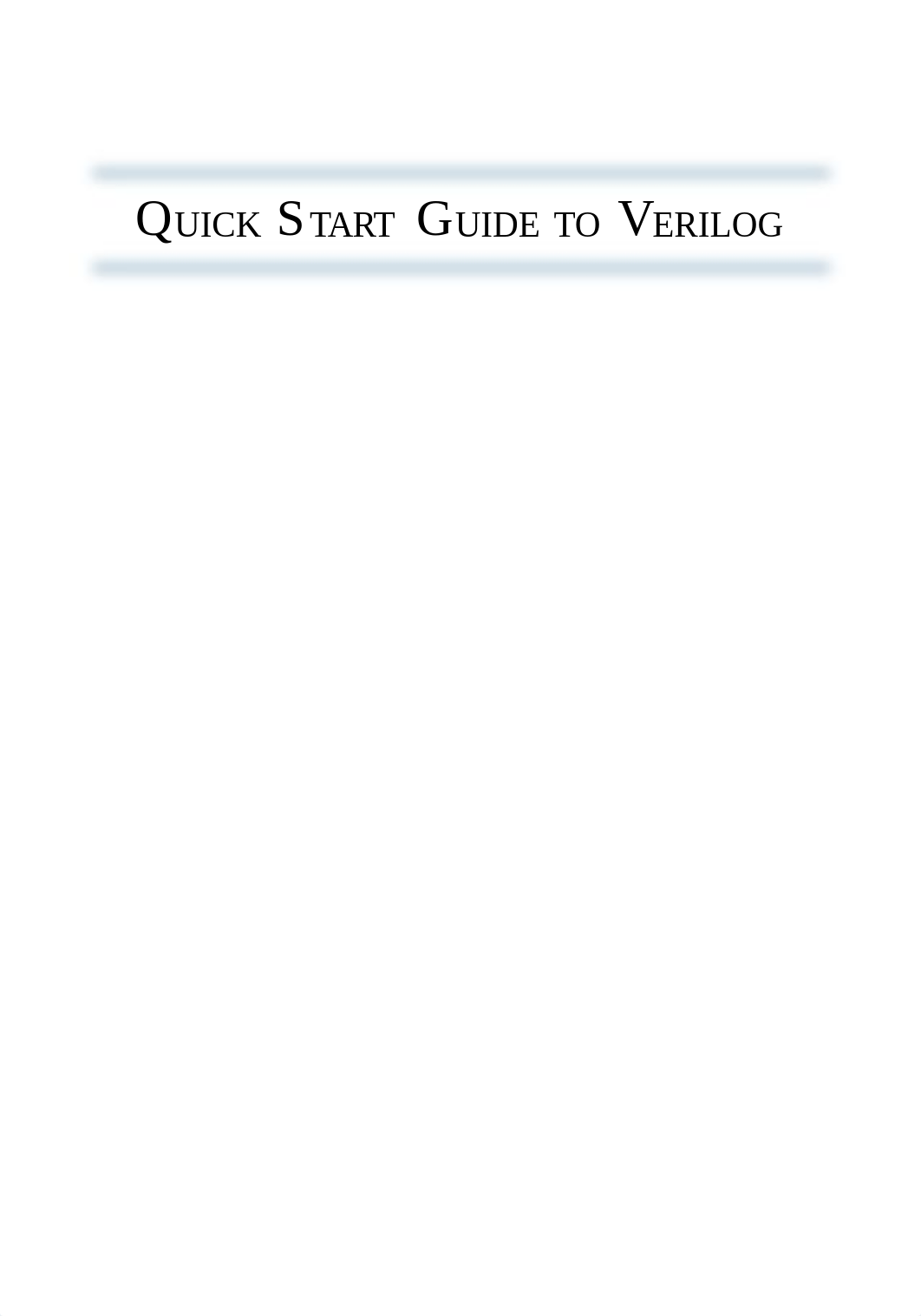 Quick Start Guide to Verilog - Brock J. LaMeres, 1st ed. 2019 - 978-3-030-10552-5.pdf_dqzueucevnt_page2