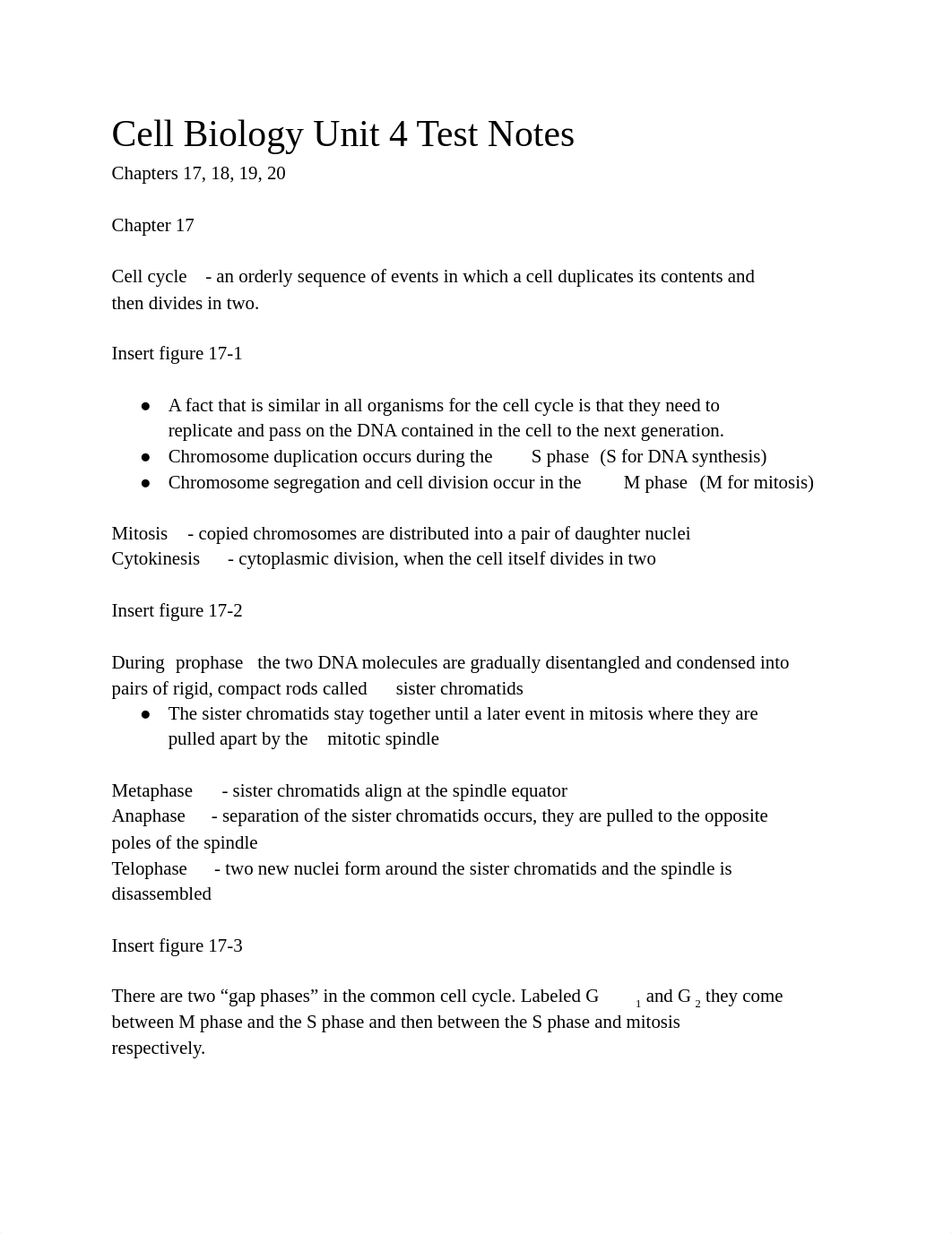 Cell Biology Unit 4 Test Notes.pdf_dqzx07mw0rn_page1