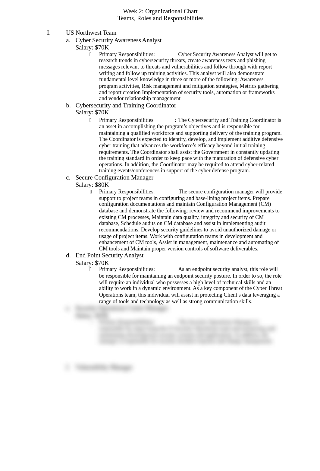 Week 2 Org Chart Teams Roles and Responsibilities.docx_dr05fey2as0_page1