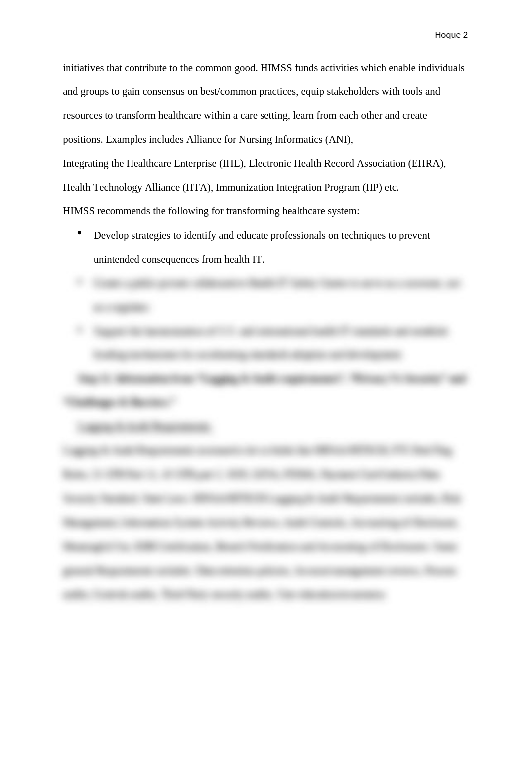 Lab 3 Defining a Process for Gathering Information Pertaining to a HIPAA Compliance Audit.docx_dr0ir24dur3_page2