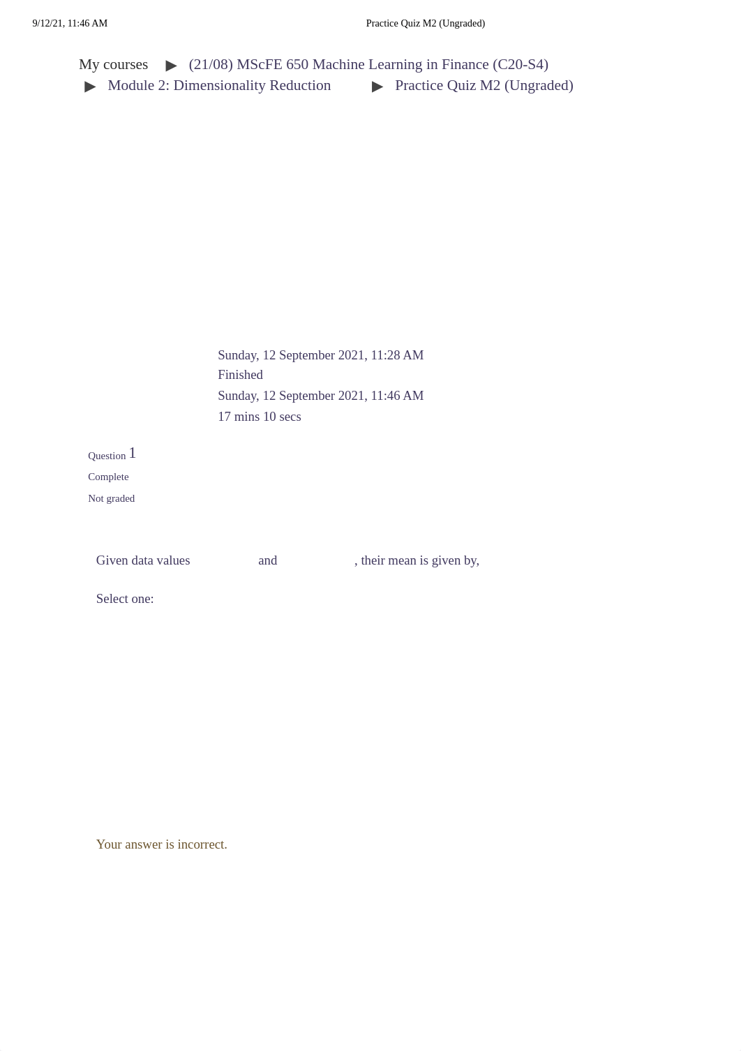 Practice Quiz2 M2 (Ungraded) - Dimensionality reduction.pdf_dr0jnfnn2pk_page1