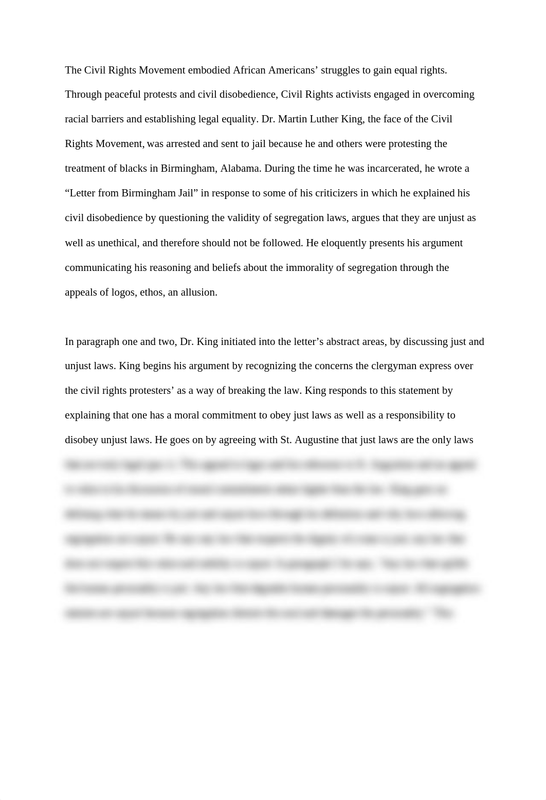 The Civil Rights Movement embodied African Americans' struggles to gain equal rights.odt_dr0t58njwky_page1