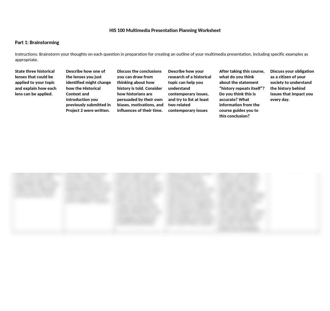 HIS 100 Multimedia Presentation Planning Worksheet (1).docx_dr0wzlakqef_page1