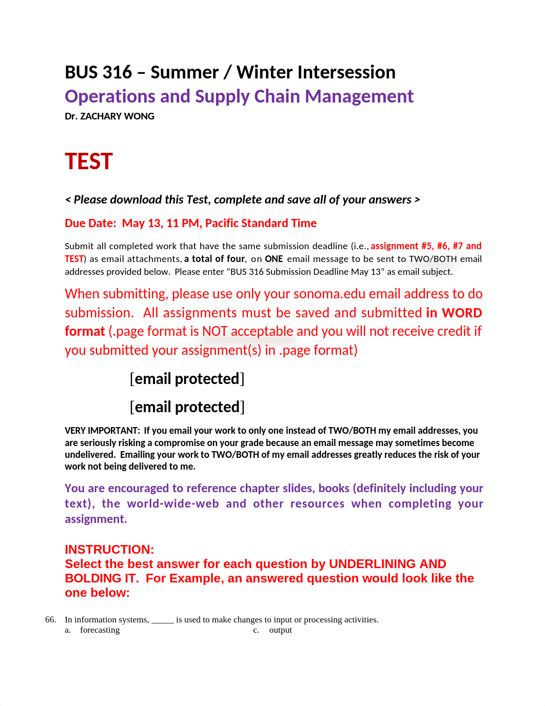 BUS 316 ONLINE TEST (Zachary Wong) Summer Winter (1).docx_dr0zr2lzq7u_page1