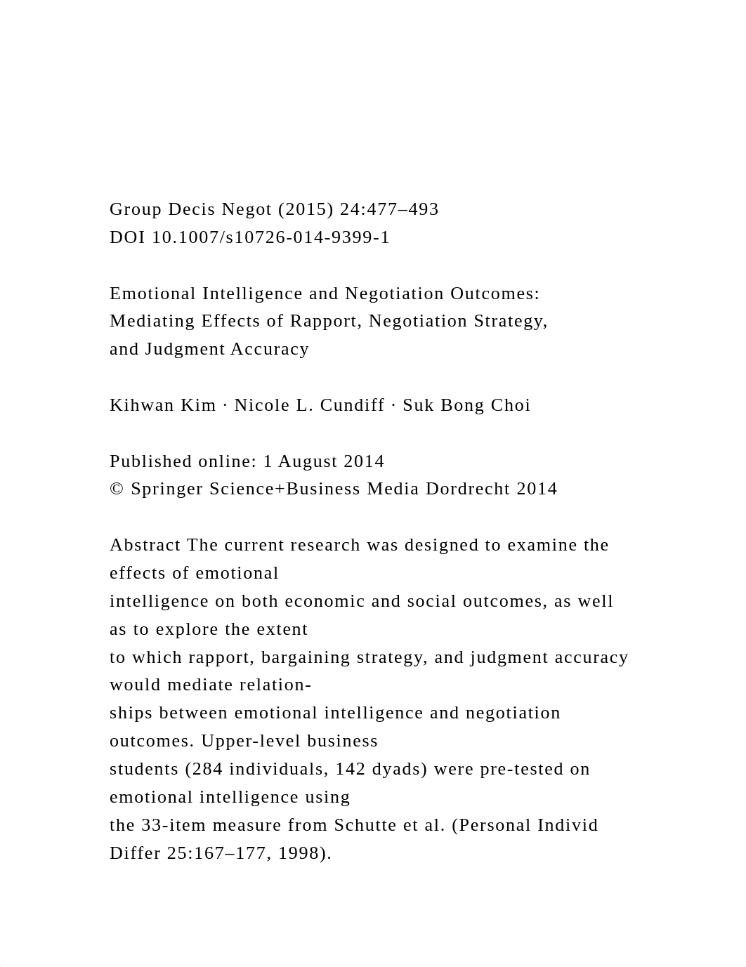 Group Decis Negot (2015) 24477-493DOI 10.1007s10726-014-93.docx_dr12tit3kq5_page2