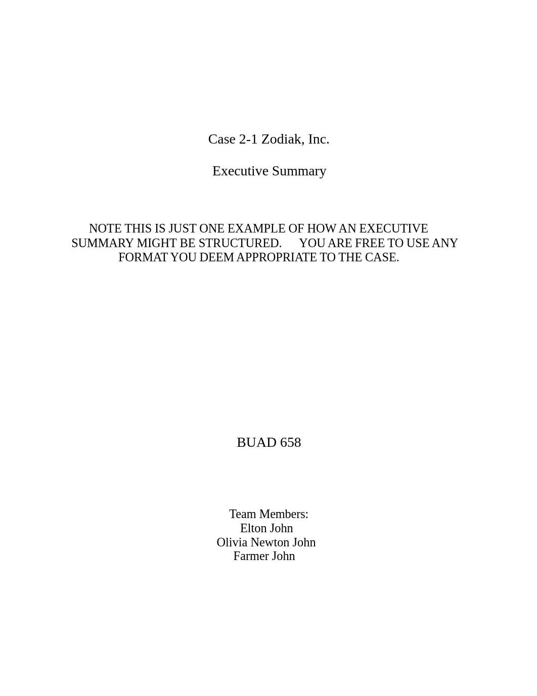 Chapter 2 Case 2-1 Sample Executive Summary 2017.doc_dr18jdeo7zm_page1