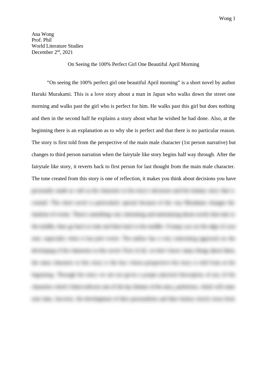 The Perfect Girl Essay.docx_dr1ai5pejdz_page1