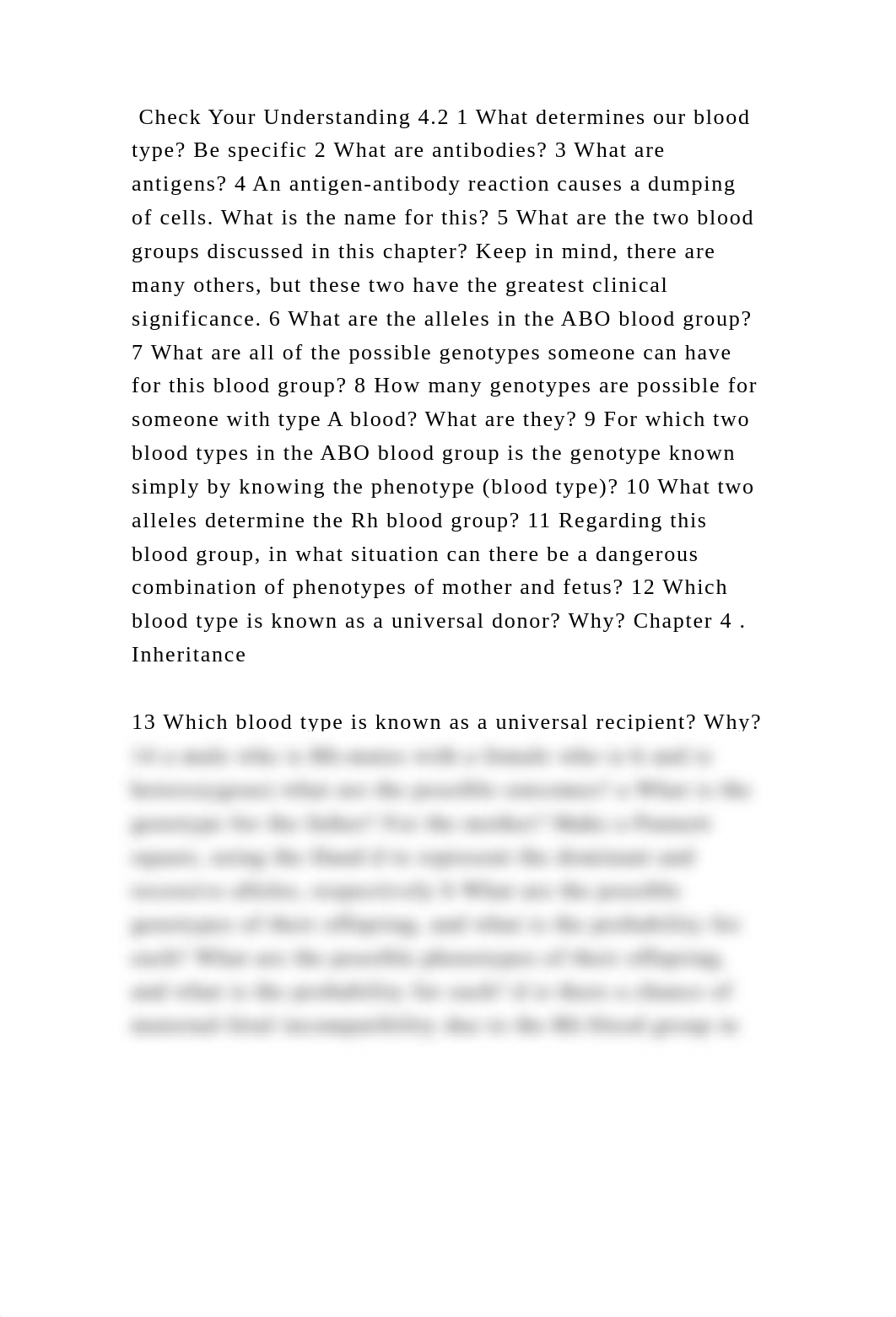 Check Your Understanding 4.2 1 What determines our blood type Be spe.docx_dr1dk1i97g5_page2