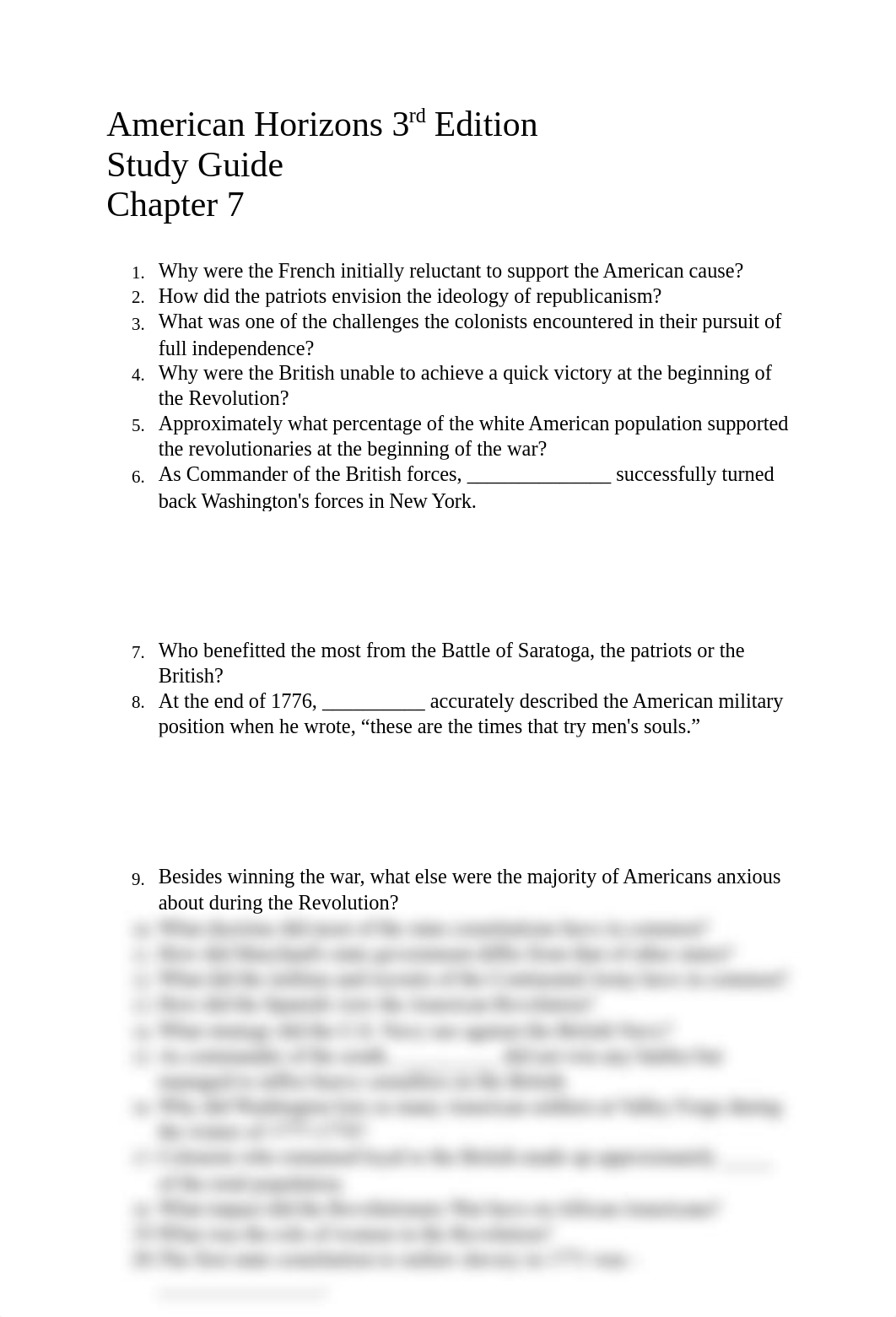 Chapter 7 American Horizons 3rd Edition study guide.docx_dr1lnpqrnxq_page1