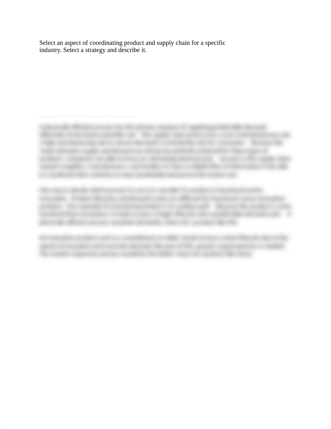 Physically Efficient vs Market Responsive Supply Chain.docx_dr1m1ja12p0_page1