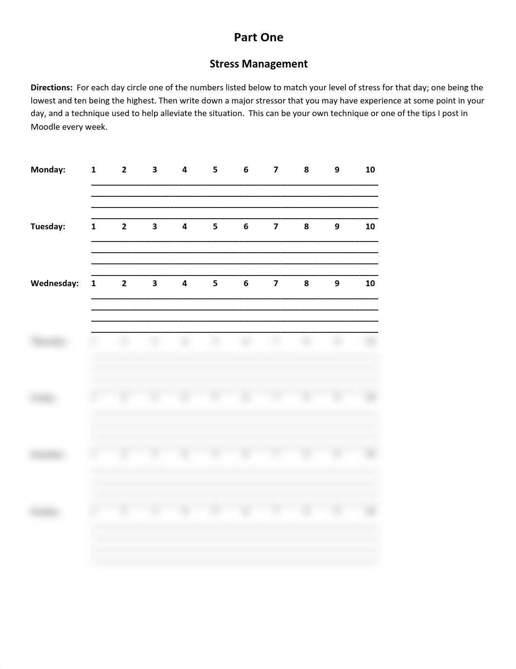 Stress Management Assignment Rate Stress.pdf_dr1p7ooyr26_page1