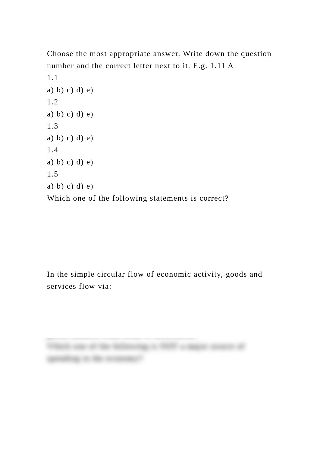 Choose the most appropriate answer. Write down the question number a.docx_dr1qko0qxod_page2