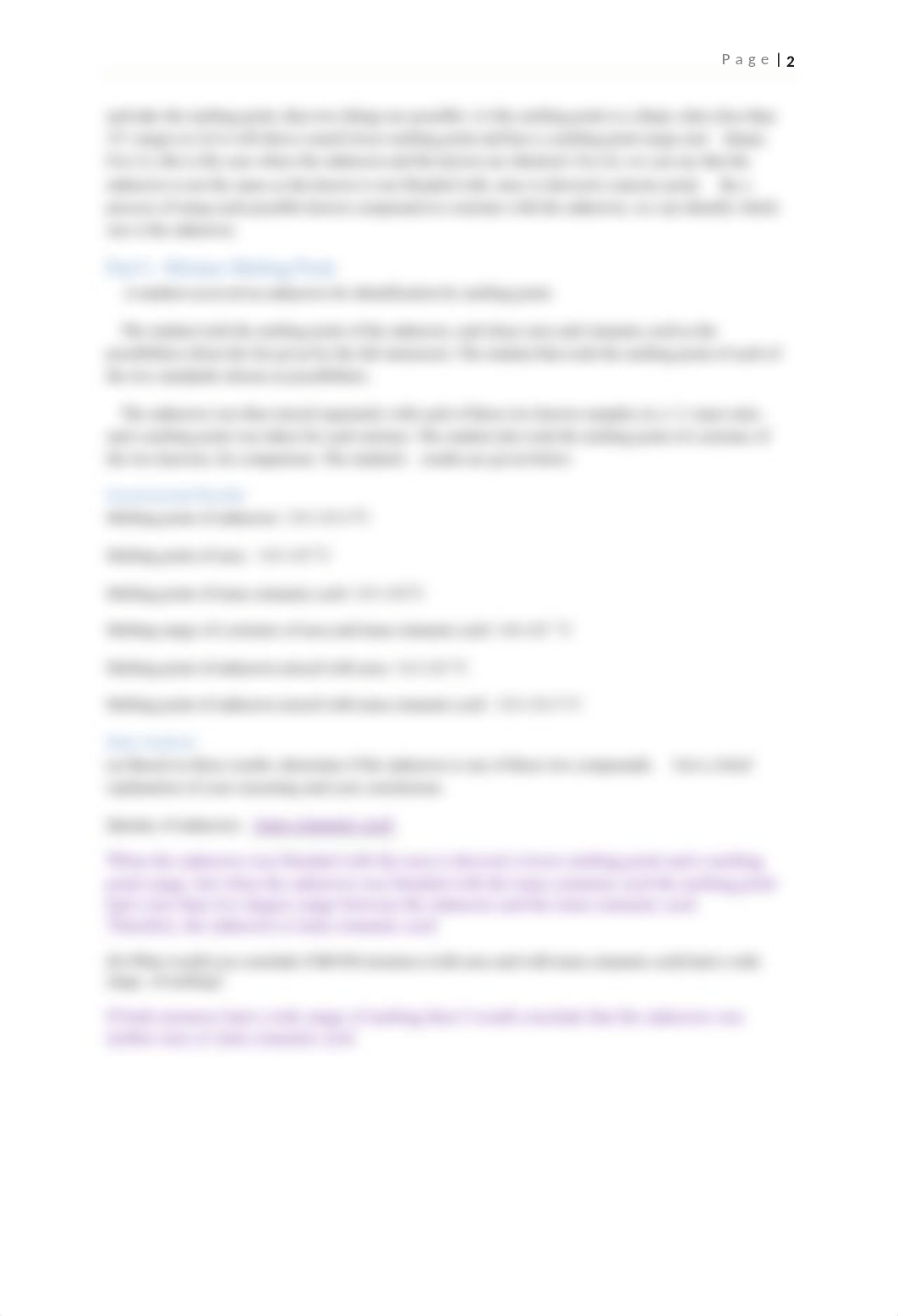 CHM 221 - Lab #3 - Melting Point Measurements in Organic Chemistry.docx_dr20ar989it_page2