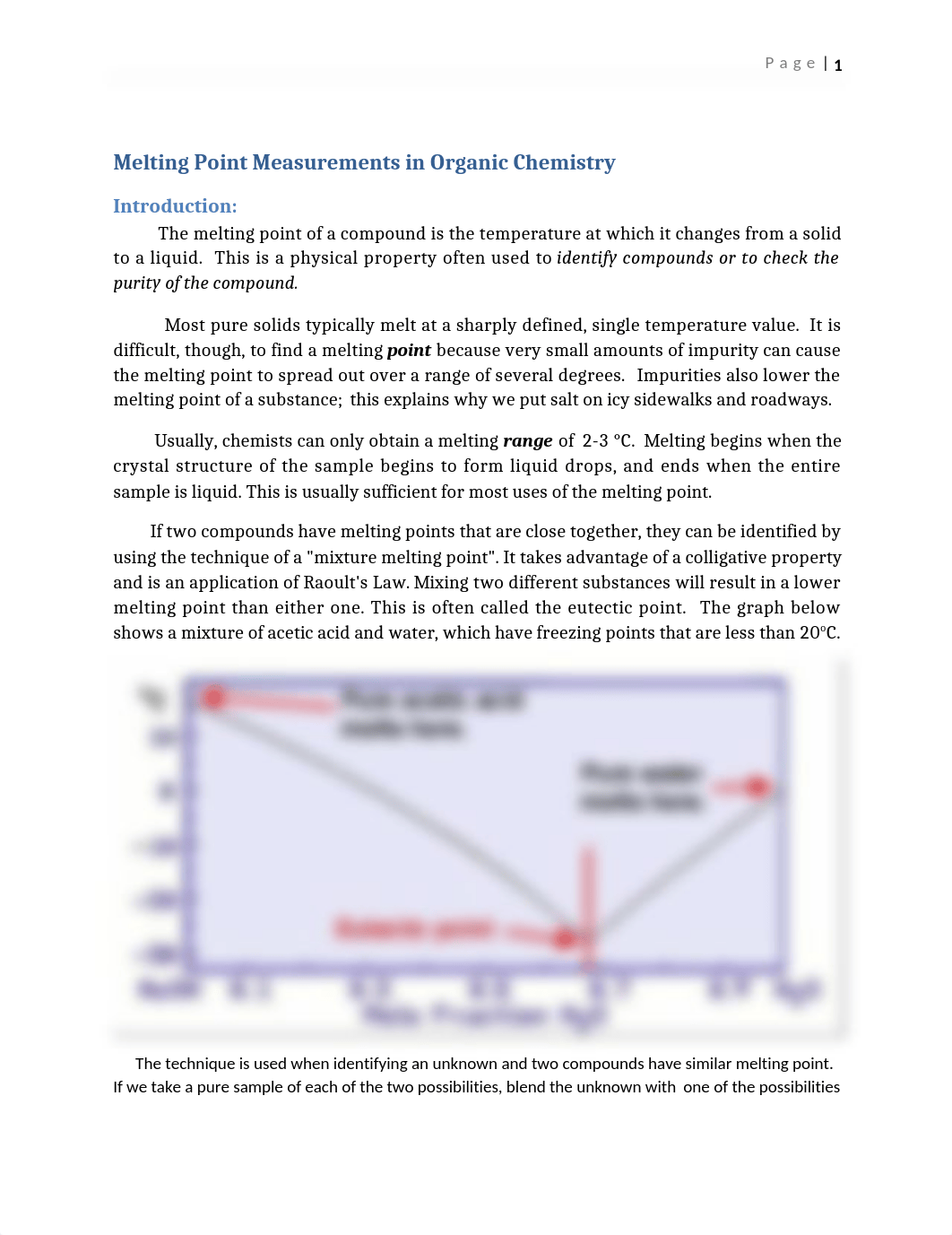 CHM 221 - Lab #3 - Melting Point Measurements in Organic Chemistry.docx_dr20ar989it_page1