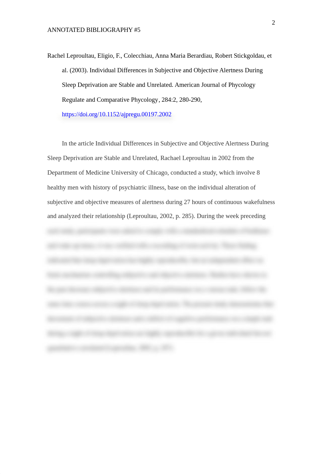 Sleep Deprivation Annotated Bibliography #5.docx_dr29mkzjm2q_page2