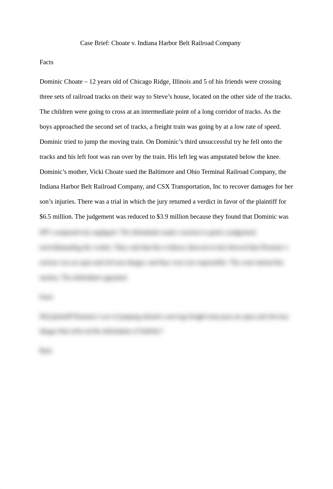 Case Brief Choate v Indiana Harbor Belt Rairoad Company.docx_dr2k2ka4lm9_page1