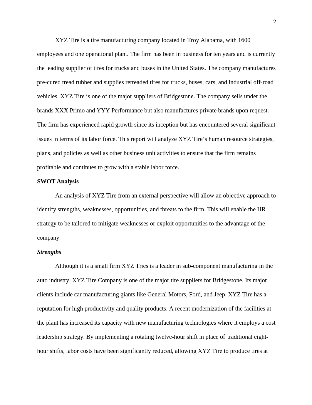 Strategic Analysis of XYZ Tire's Human Resources Policies and Programs.docx_dr2ol3iqb7r_page2