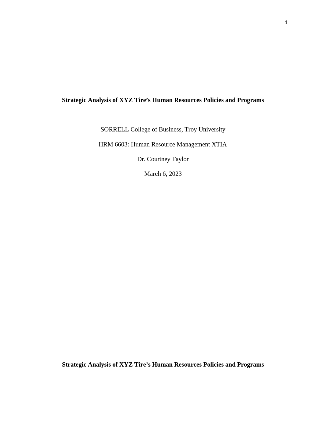 Strategic Analysis of XYZ Tire's Human Resources Policies and Programs.docx_dr2ol3iqb7r_page1