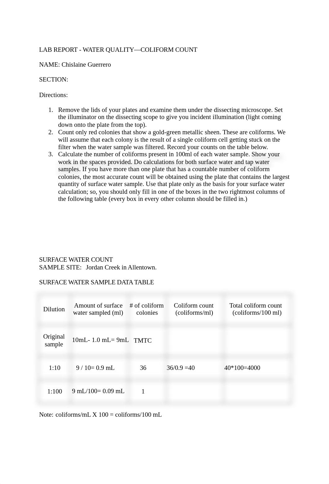 Water Quality Lab Report microbiology class.docx_dr2q5nxcscm_page1