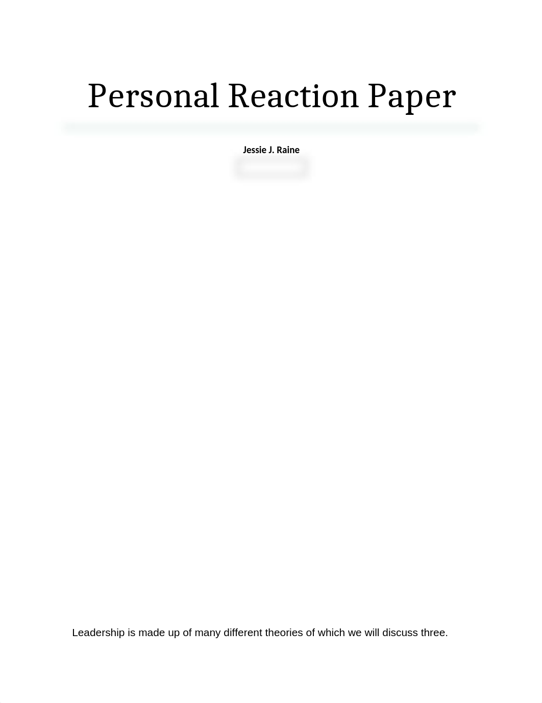 Leadership Reaction Paper.docx_dr2upqp49x2_page1