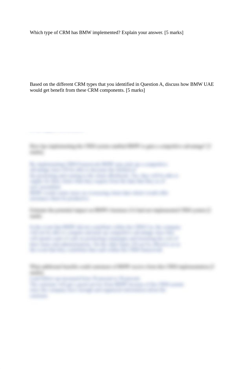 Which type of CRM has BMW implemented.docx_dr3bt3axkyz_page1