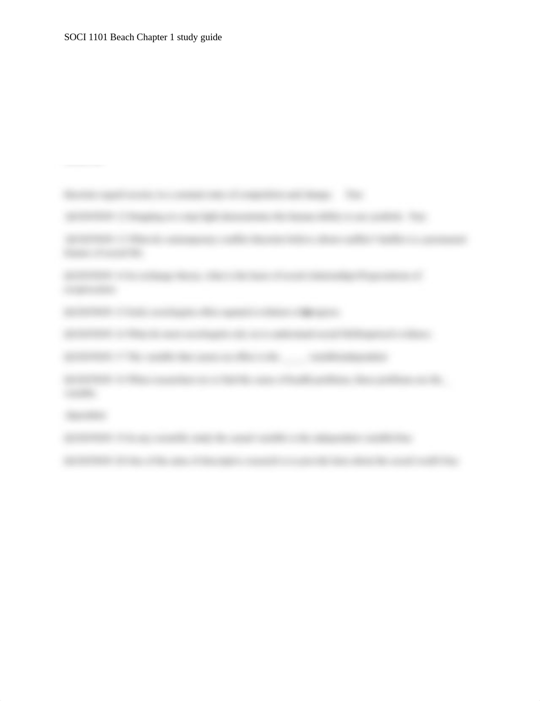 SOCI 1101 Beach Chapter 1 study guide.docx_dr43qyp1lfs_page1