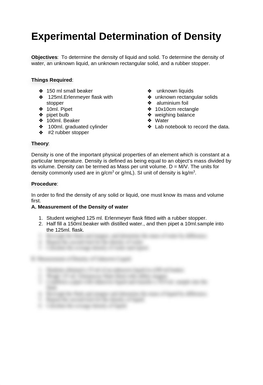 Angelo Flores Experimental Determination of Density.docx_dr44s1j4k9m_page1