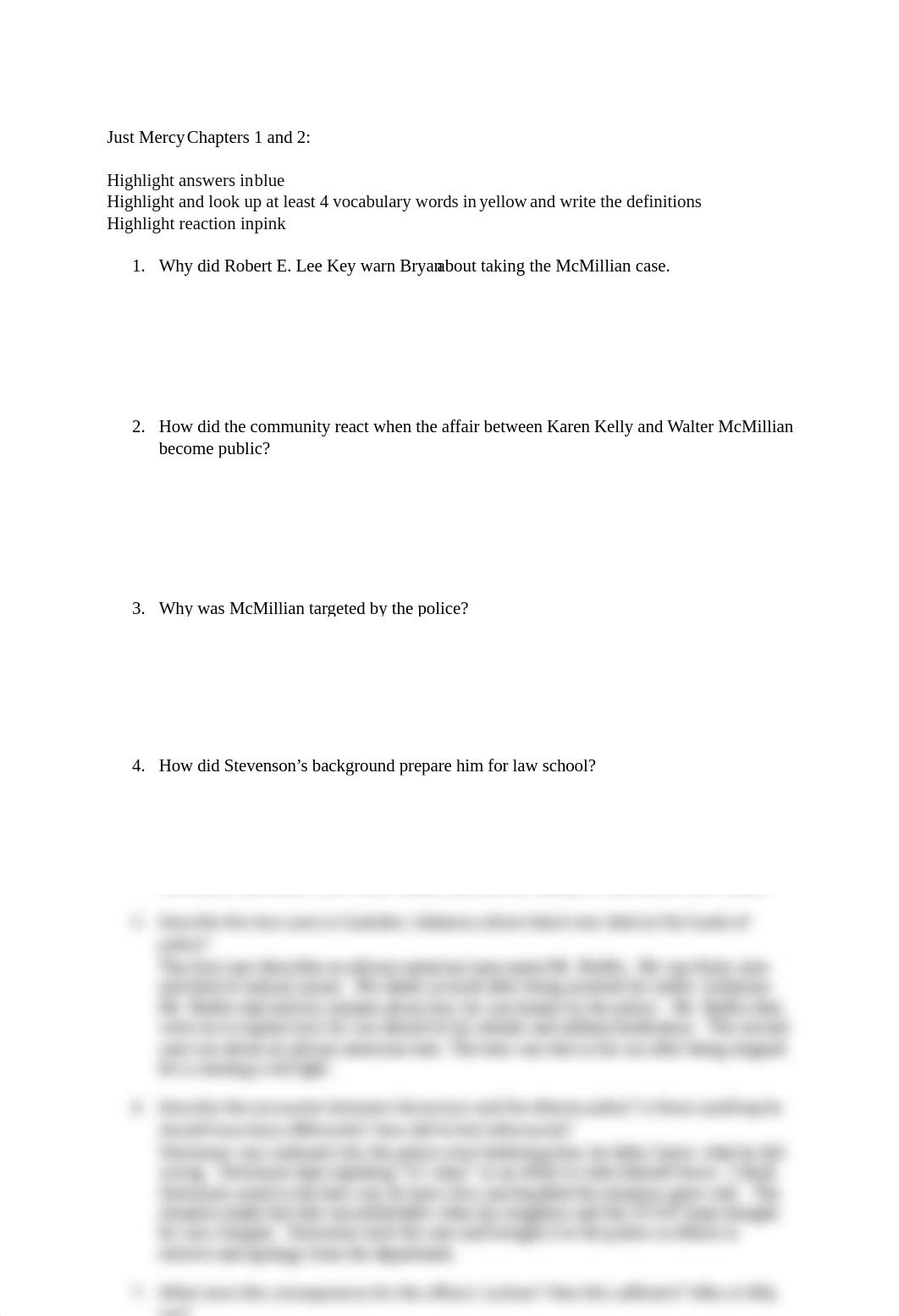 Just Mercy Questions Chapters 1 and 2.docx_dr50umj61zj_page1