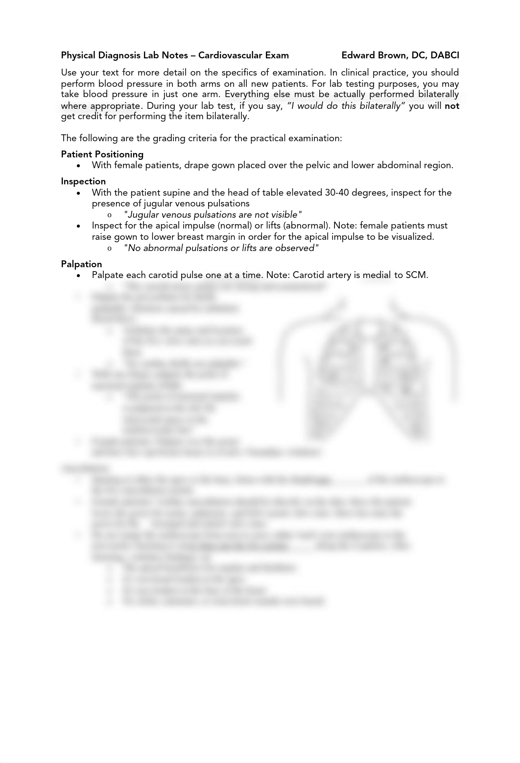 CLET 3757 Cardiovascular Exam Practice Guidelines_dr516j0jvno_page1