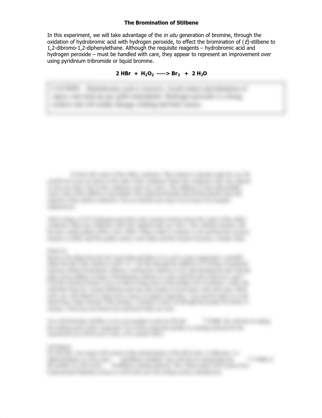 Bromination of Stilbene Lab_dr5ga3h77qk_page1