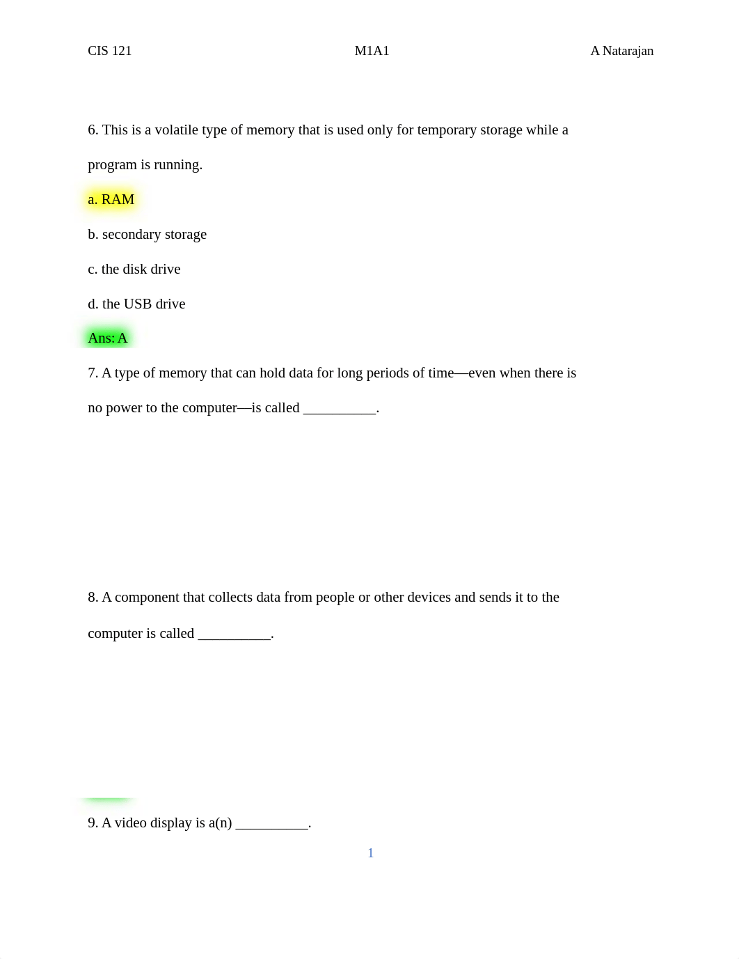 CIS121_M1A1_ANatarajan.docx_dr5iuicudou_page1