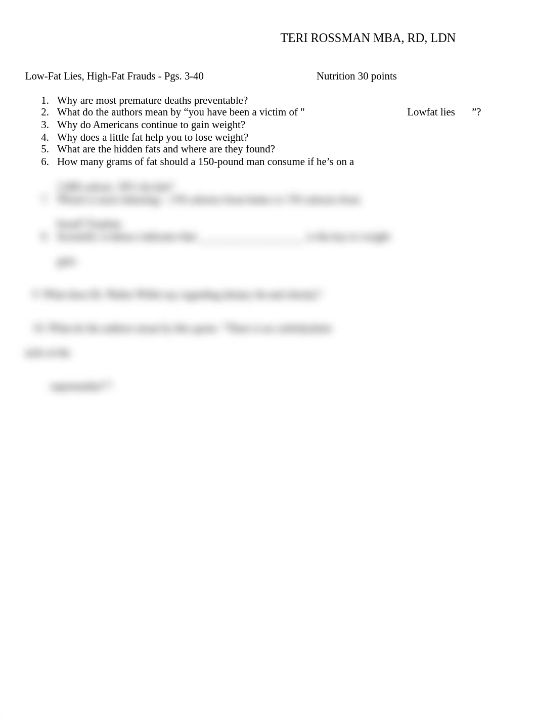 Low-Fat Lies, High-Fat Frauds  # 1 Pgs.  3-40 -2.doc_dr5jwqtsn0l_page1