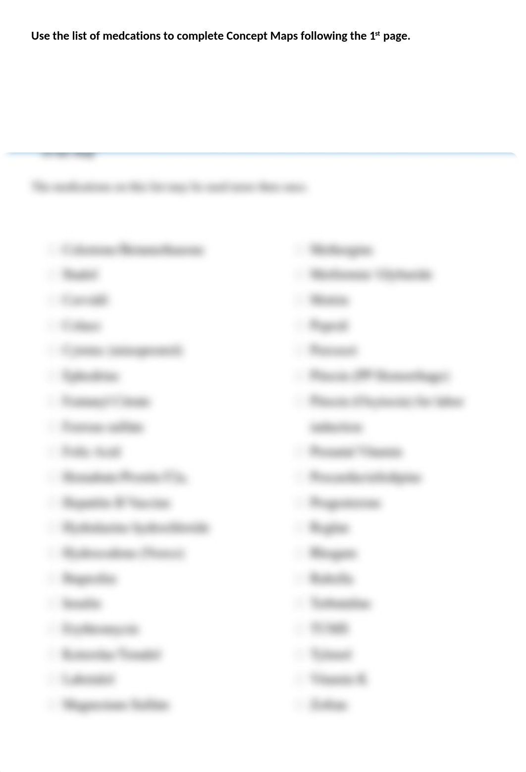 OB Medication concept maps .docx_dr5k67ra9y4_page1