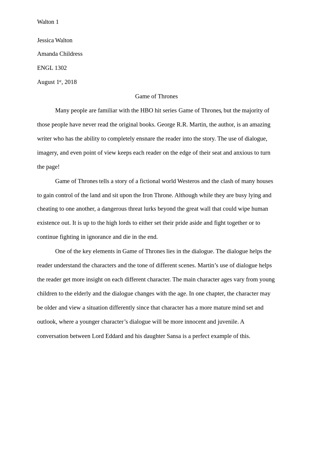 Writing Assignment 2 - Game of Thrones.docx_dr625fy14a3_page1