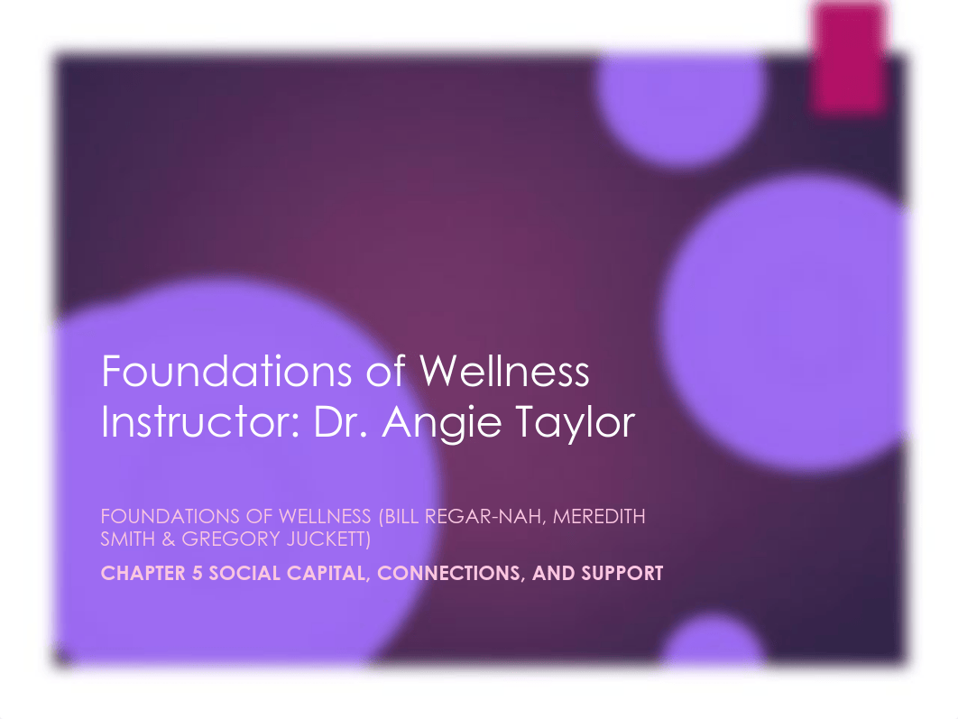 Physical Foundations of Wellness Chapter 5 Social Capital, connections, and support.pdf_dr67fnuj4r0_page1