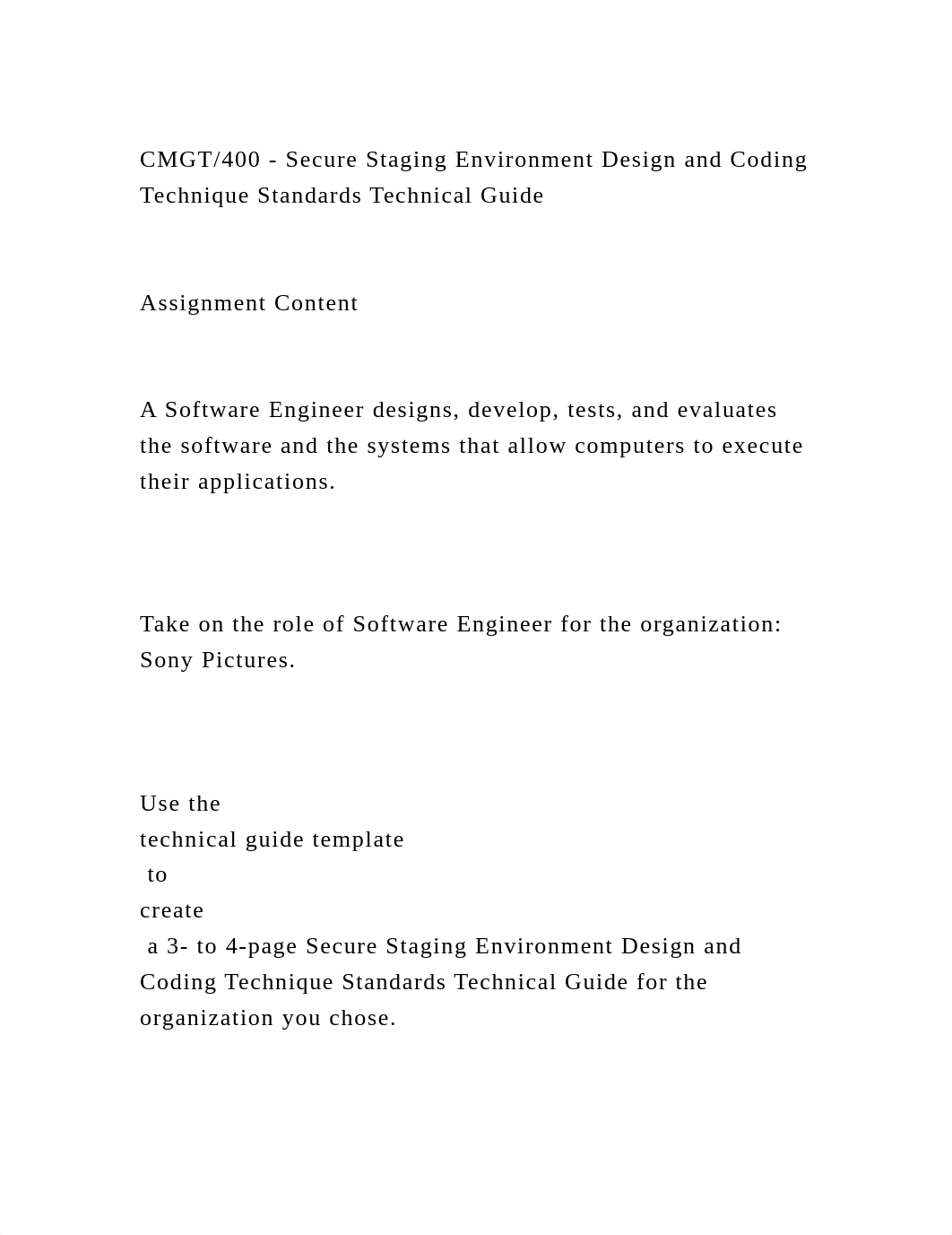 CMGT400 - Secure Staging Environment Design and Coding Technique St.docx_dr6e0t6z2j4_page2