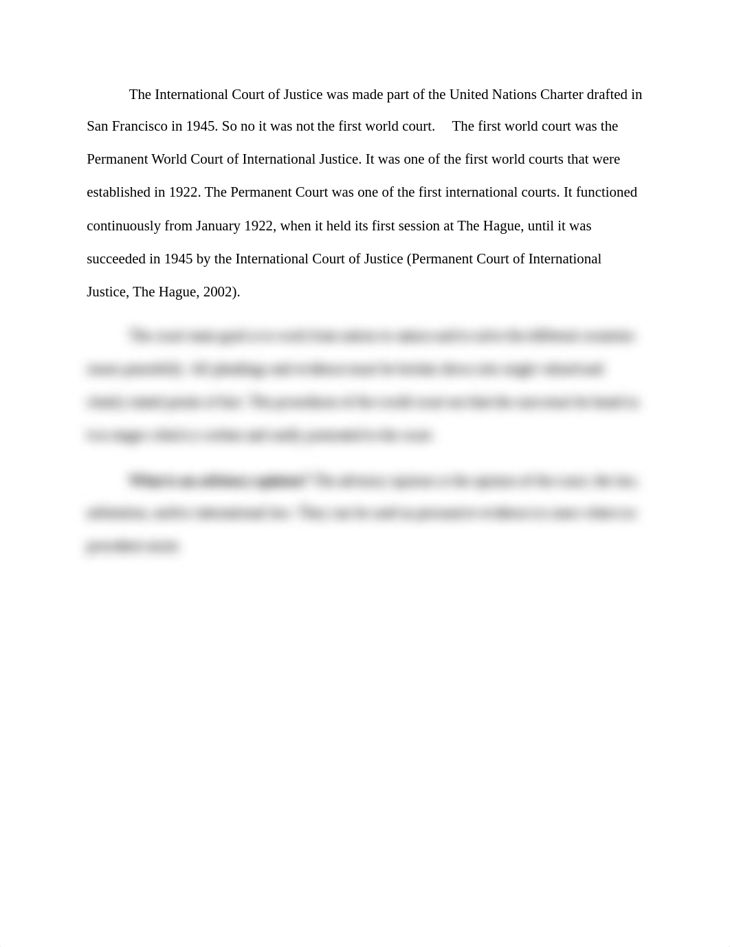 The International Court of Justice was made part of the United Nations Charter drafted in San Franci_dr6fflohkl7_page1