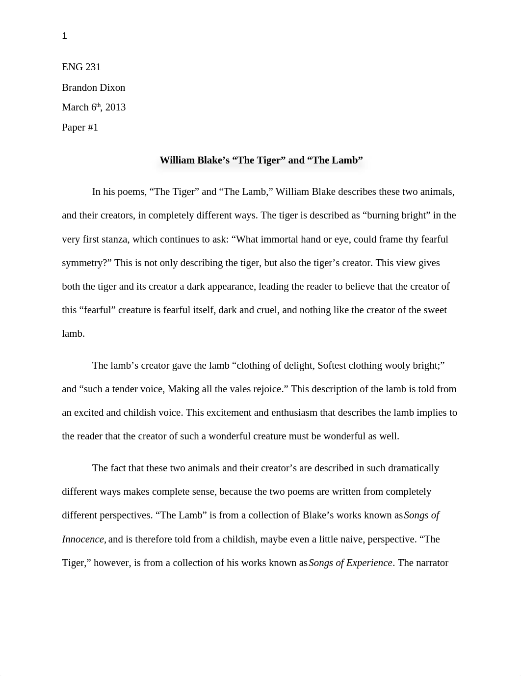 The Tiger and The Lamb close reading_dr6h4sitryw_page1