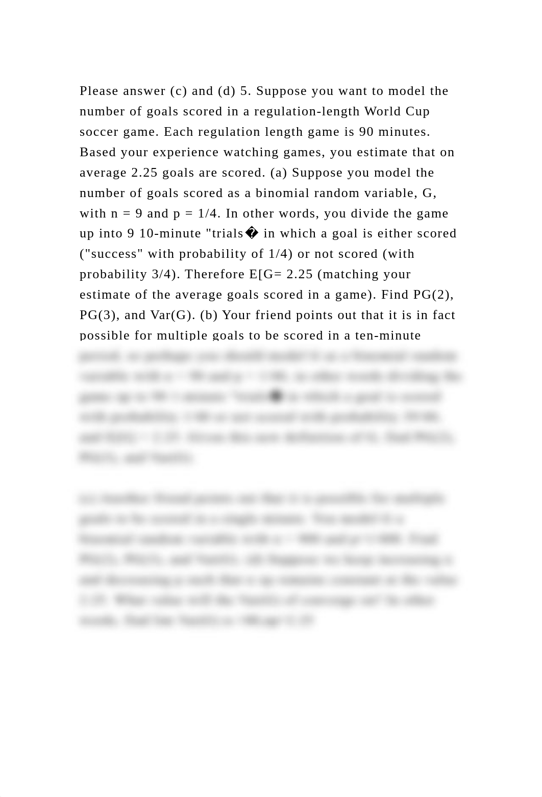 Please answer (c) and (d) 5. Suppose you want to model the number of.docx_dr6orqttf0r_page2