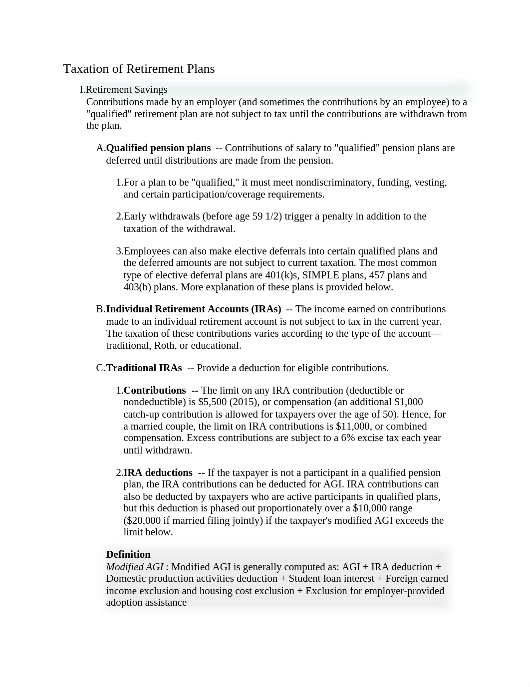 Week 6-Taxation of Retirement Plans-Notes_dr6zcwzaoz7_page1