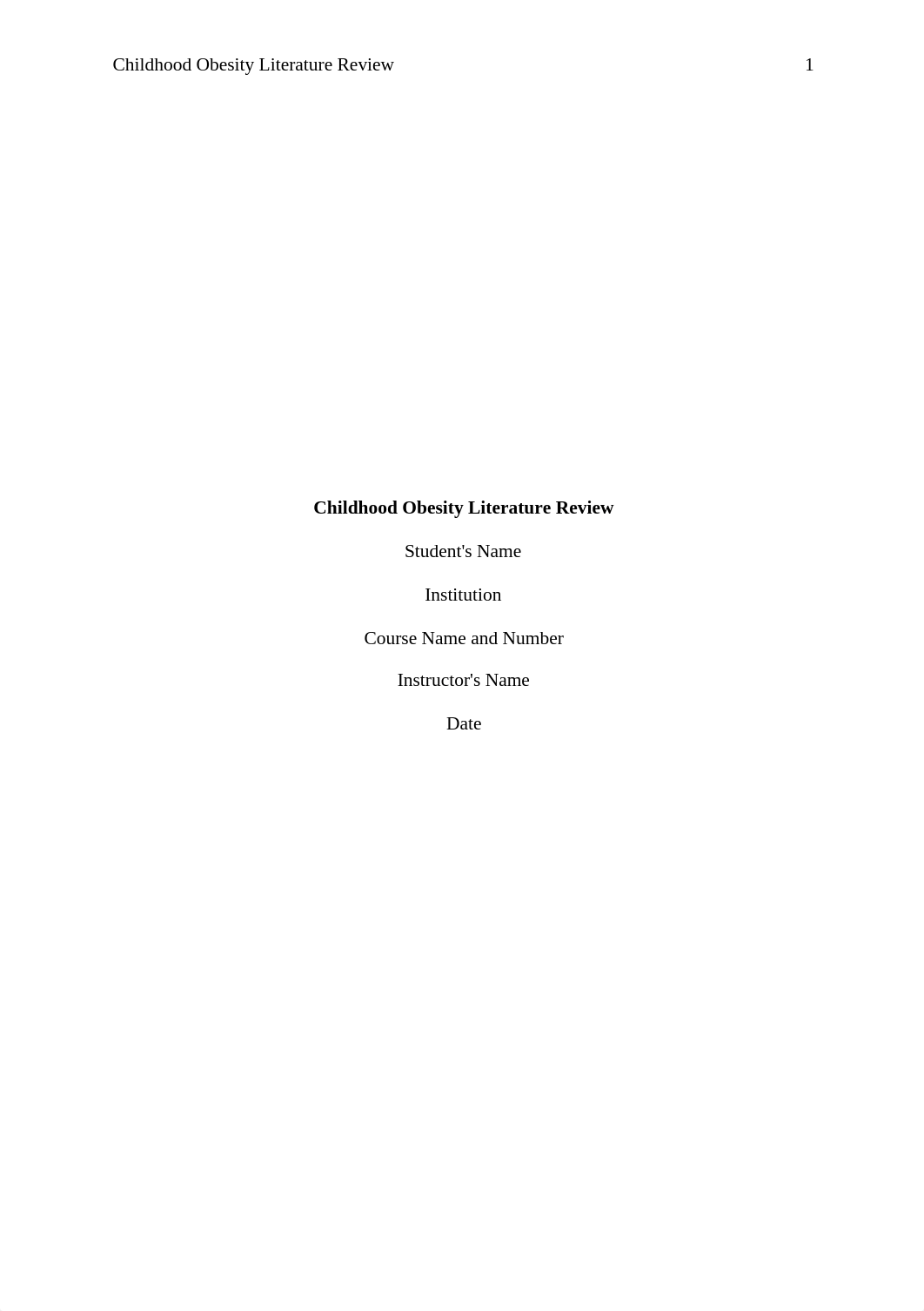 Childhood Obesity Literature Review.docx_dr7c9mhi3s7_page1