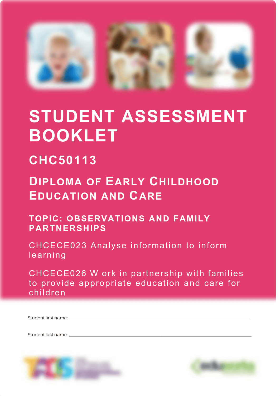 CHCECE026 Written Assessment.pdf_dr7kh8327vd_page1