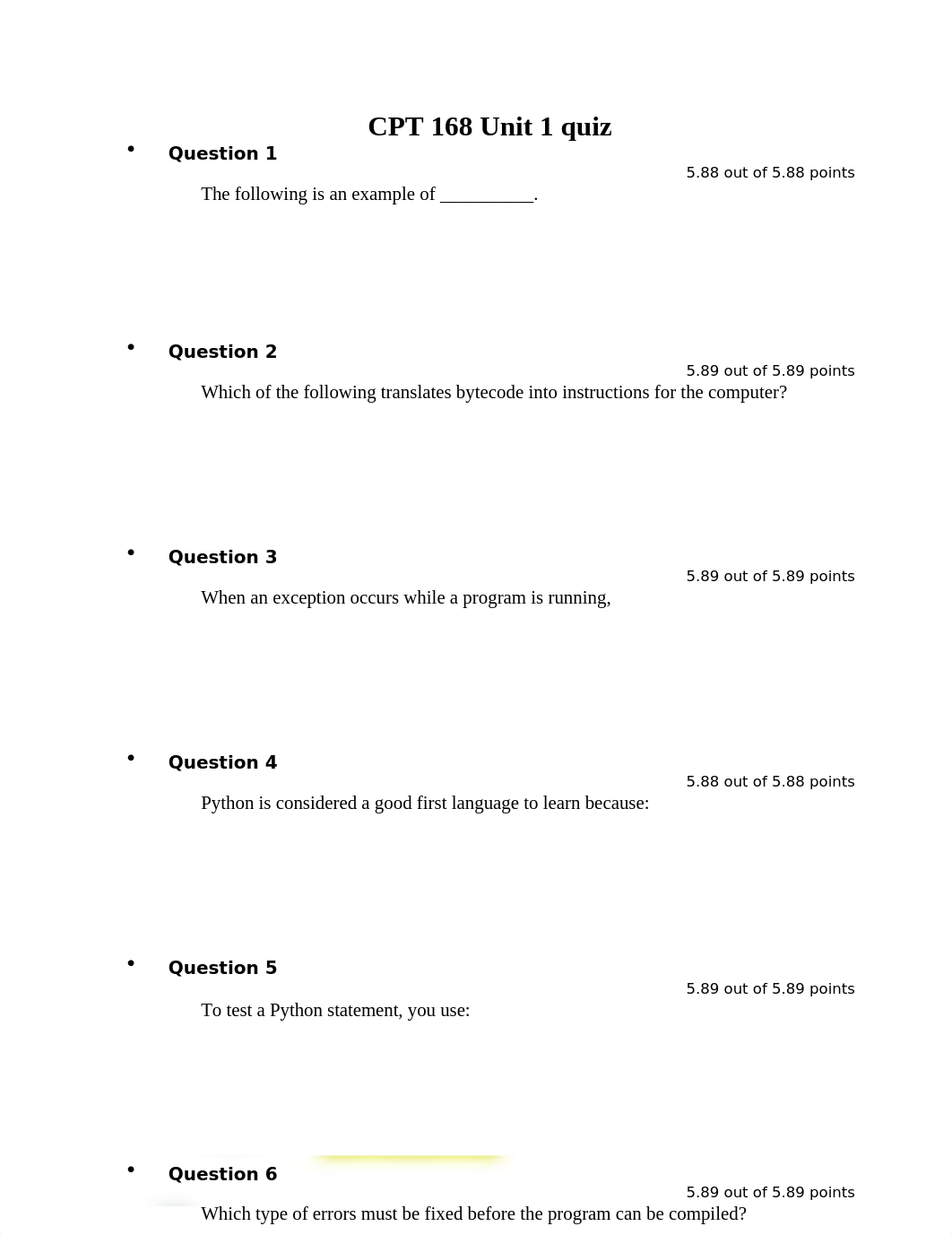 CPT 168 Unit 1 quiz.docx_dr7lmi4k5xo_page1