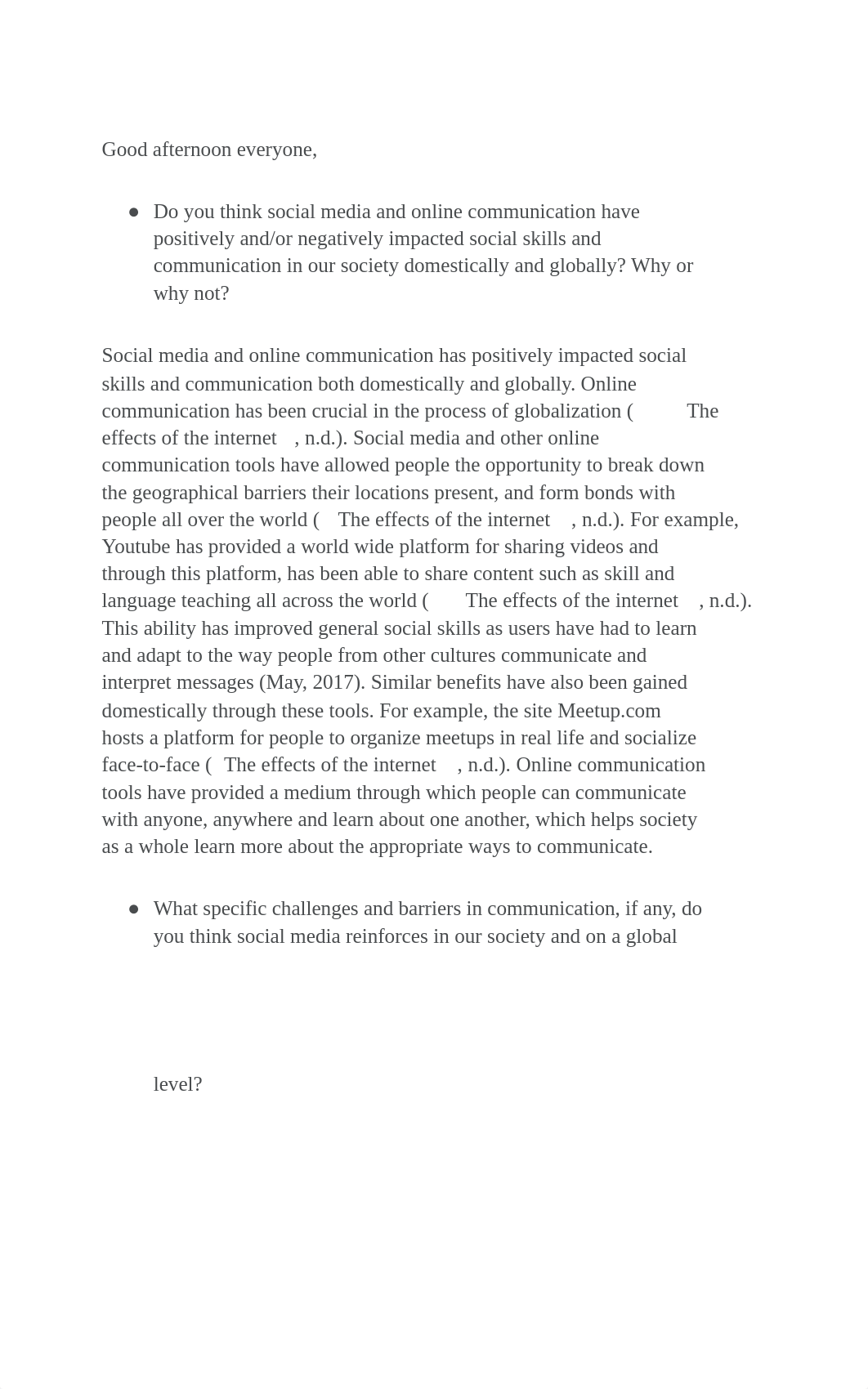 7-1 Discussion Response_ Effects of Social Media on Communication Skills .pdf_dr7m9fje5lu_page1