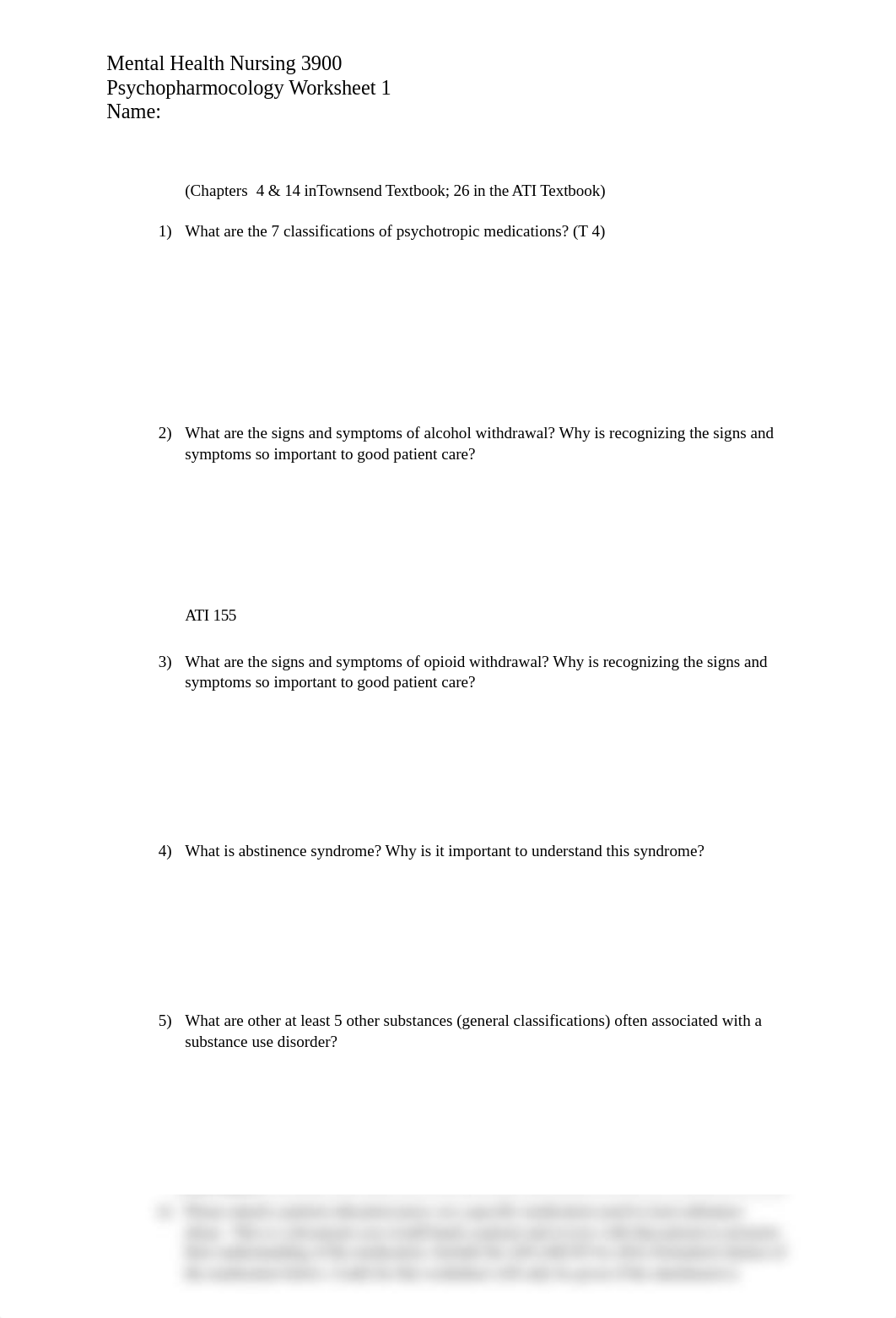 3900 psychopharmocology worksheet 1 2019 (1).docx_dr7mrqm21of_page1