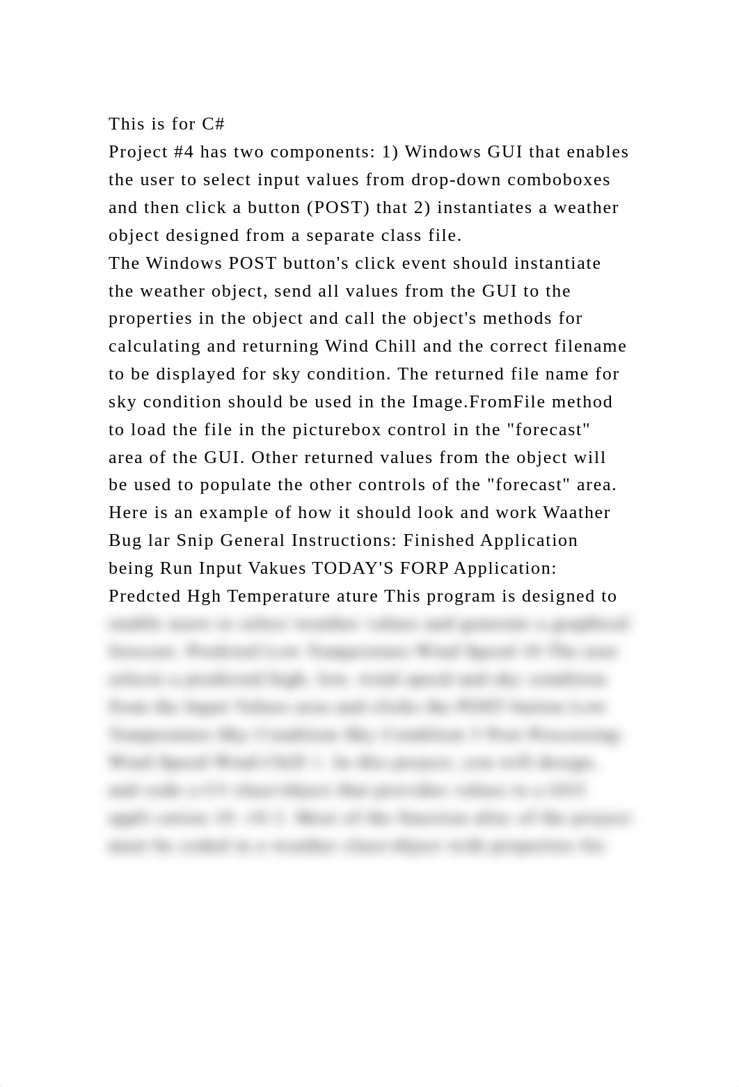 This is for C#Project #4 has two components 1) Windows GUI that e.docx_dr7py5r74m8_page2