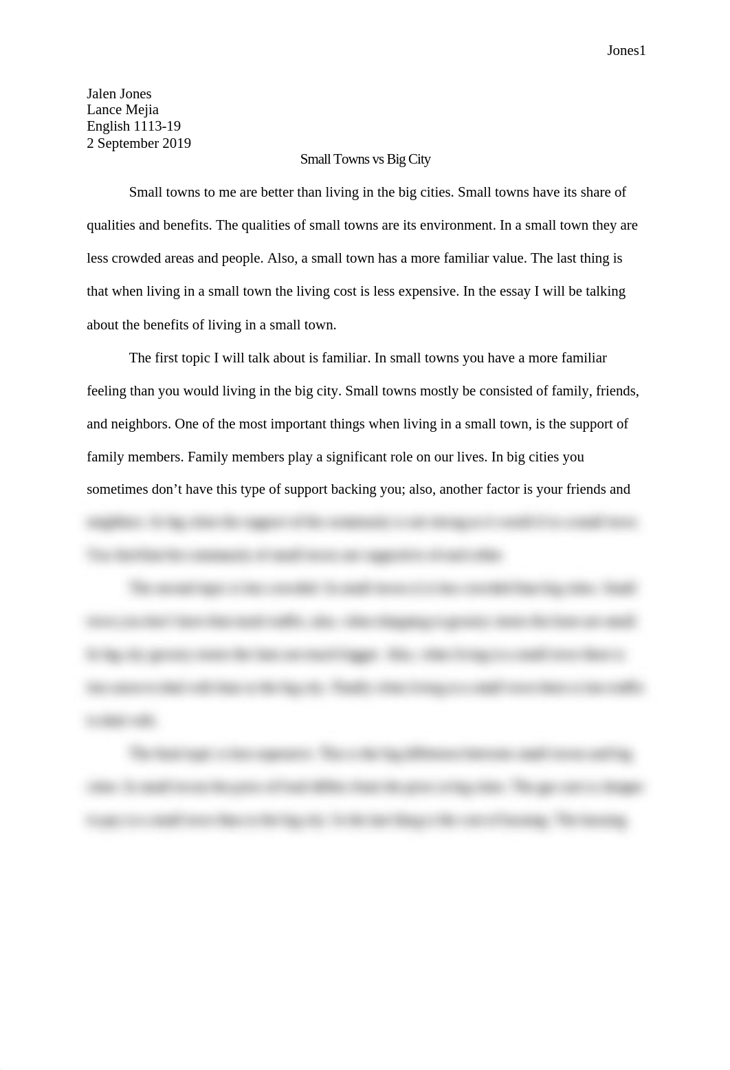 small town vs big city essay jalen jones.docx_dr7xfuf750d_page1