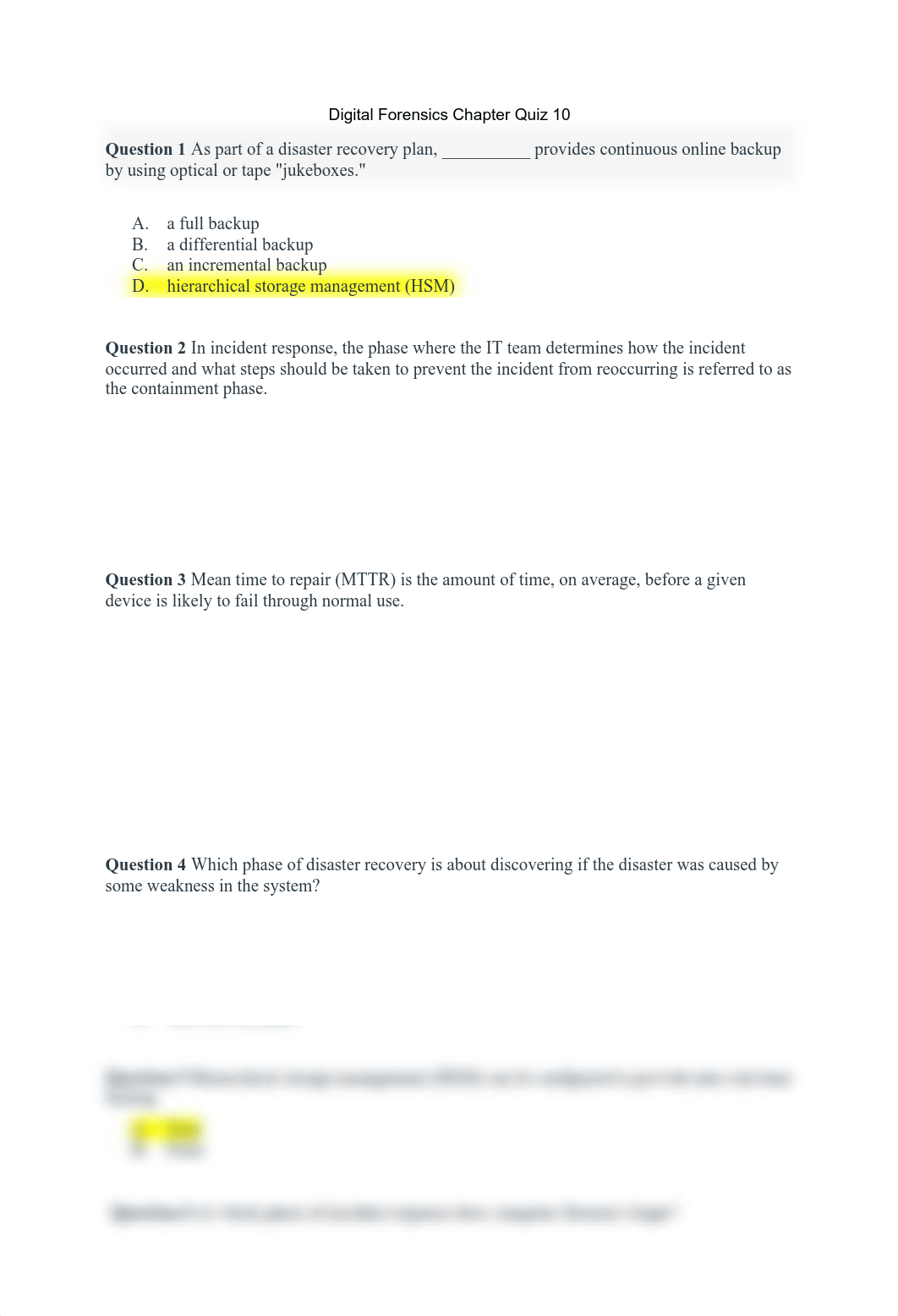 Digital Forensics Chapter Quiz 10.pdf_dr8dg4n2akn_page1