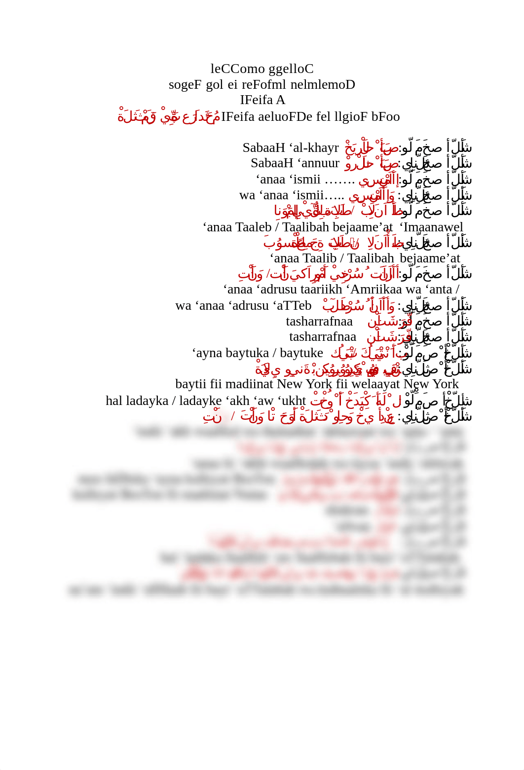 Beginning Arabic II Conversation Vocabulary_dr8elxc1b75_page1